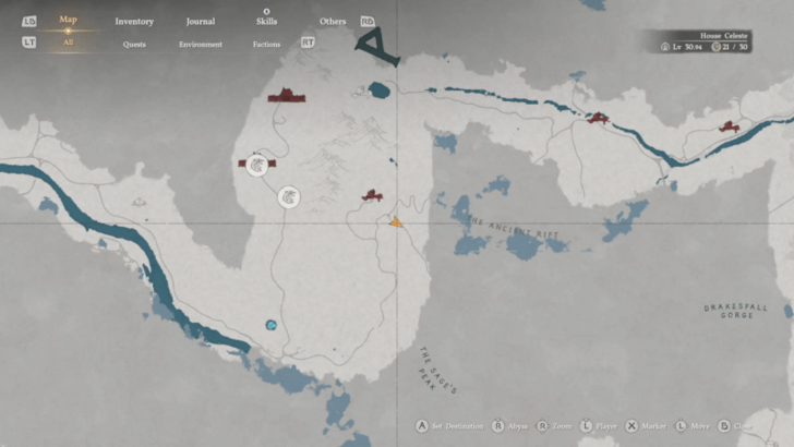 Animal Meat Sealed Abyss Artifact Map Location