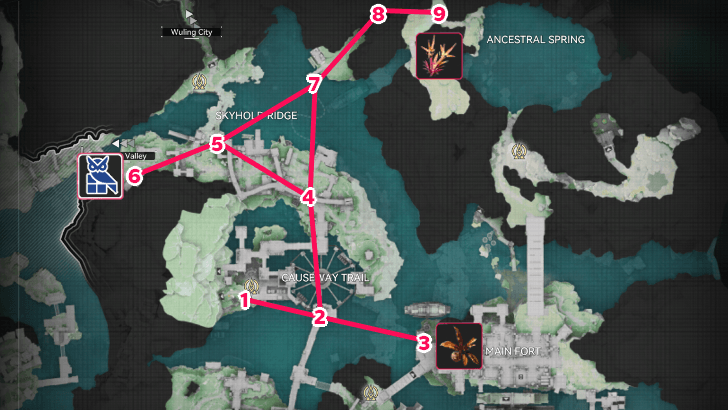 Arknights Endfield - Qingbo Stockade Ziplines V2