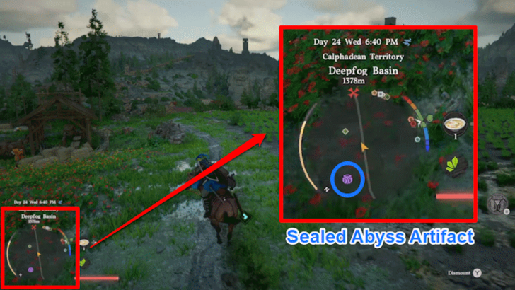 Keep Track of Your Minimap for Sealed Abyss Artifacts