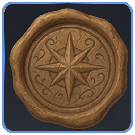 Seven Deadly Sins Origin- Worn Engraving Seal