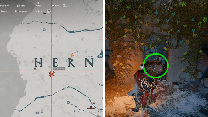 Leather Helm of the Fallen Kingdom Location