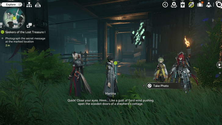 Photograph the Secret Message