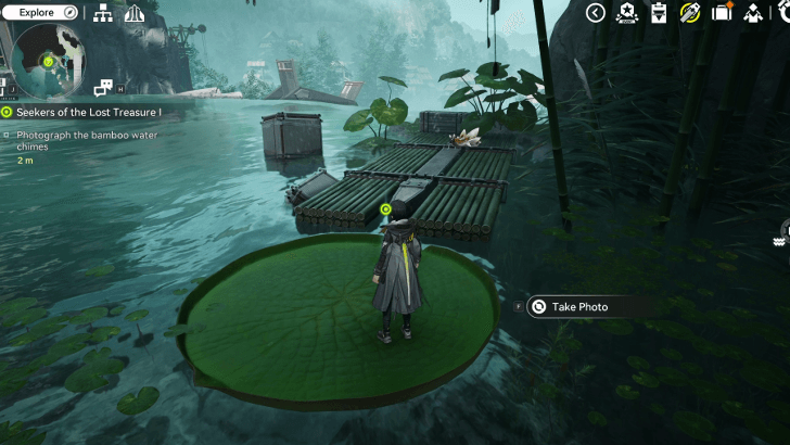 Photograph the Bamboo Water Chimes