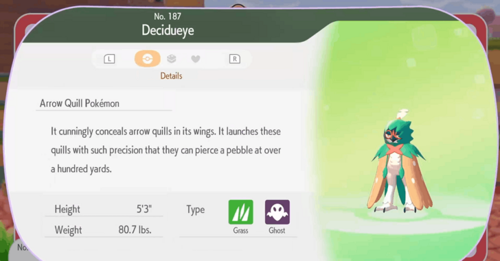 Decidueye