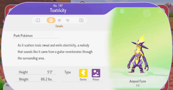 Amped Form Toxtricity