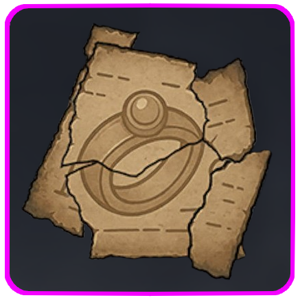 Seven Deadly Sins Origin- Accessory Crafting Blueprint Fragment