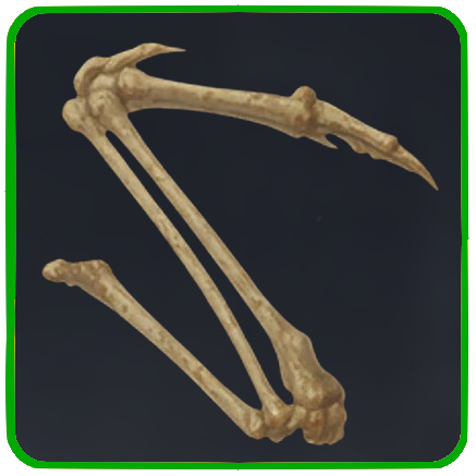 Seven Deadly Sins Origin- Bird Bone Fragment