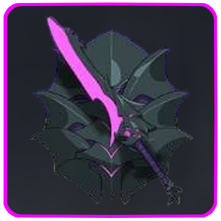 Seven Deadly Sins Origin- Jet-black Sword and Shield