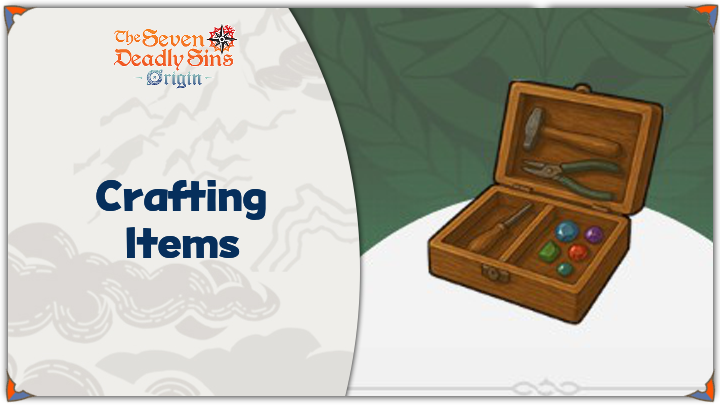 7DSO - Crafting Items