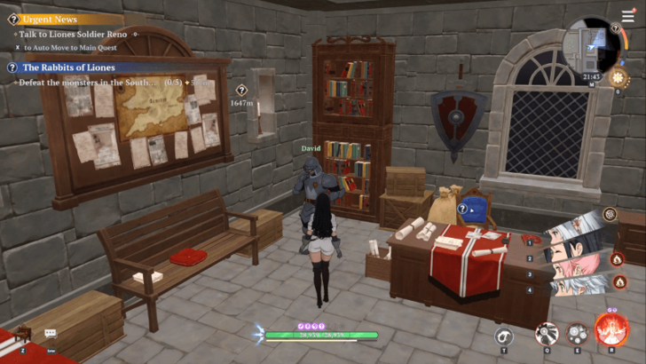 The Rabbits of Liones` Overworld