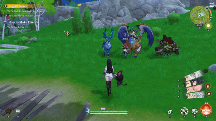 How to Make Friends Overworld