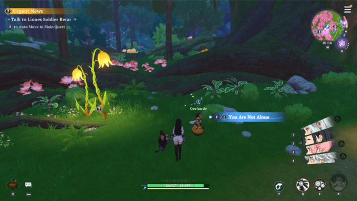 You Are Not Alone` Overworld