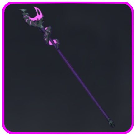 Seven Deadly Sins Origin- Jet-black Staff