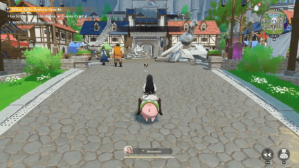 Broken Fountain Statue