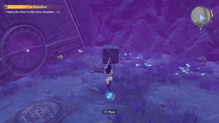 Opening the Altar Chamber