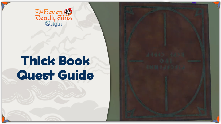 The Seven Deadly Sins: Origin (7DSO) Thick Book