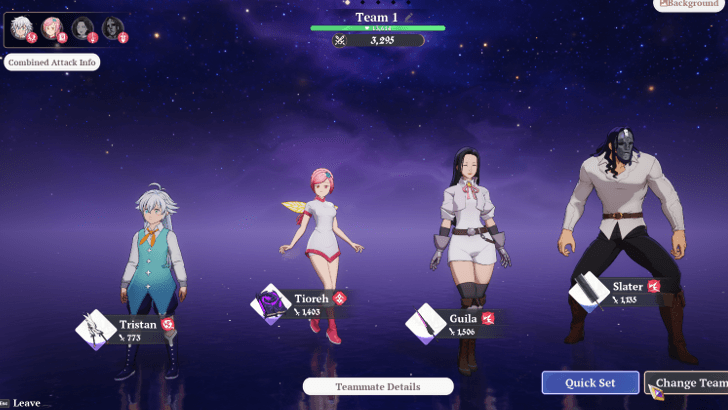 Form a Team With the Same Element