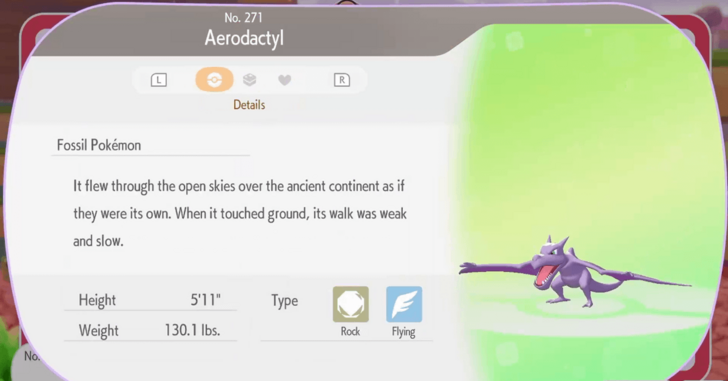 Aerodactyl