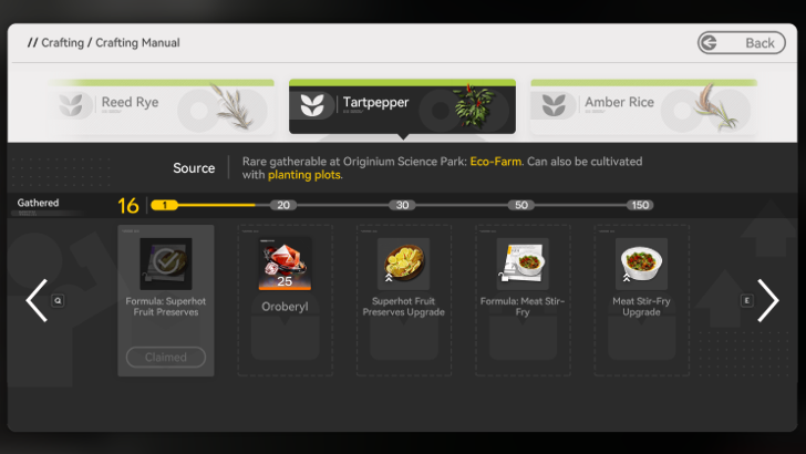 Superhot Fruit Preserves Recipe Location