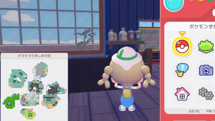 Decorative storage shelf location 1