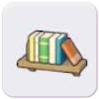 Decorative bookshelf