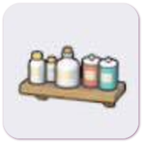 Decorative storage shelf