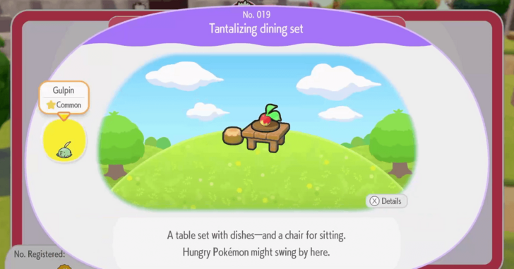 Tantalizing dining set