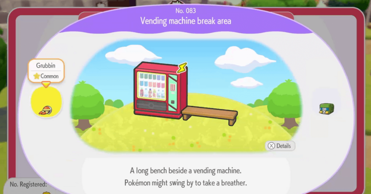 Vending machine break area