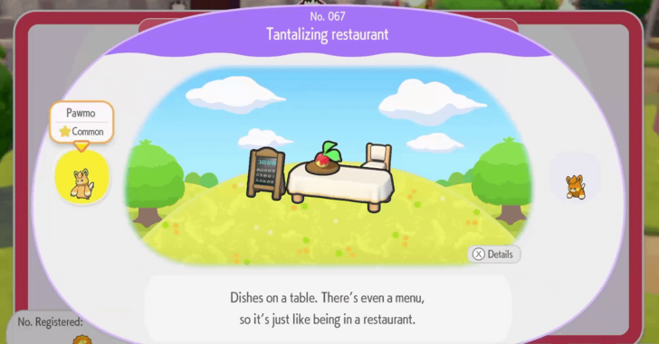 Tantalizing restaurant