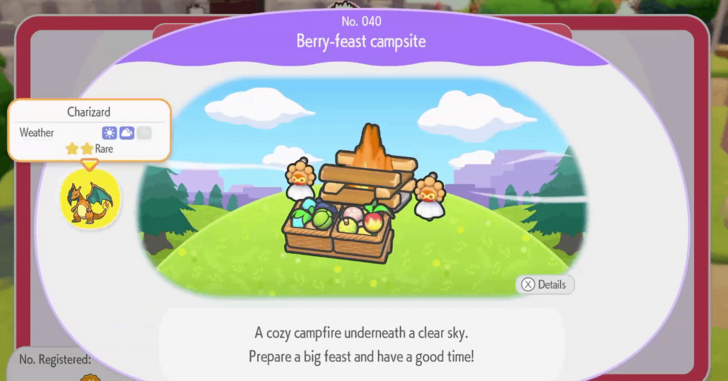 Berry-feast campsite