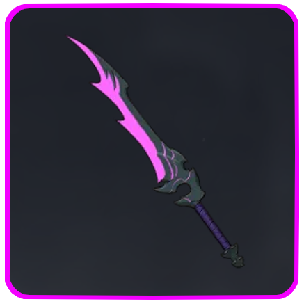 Seven Deadly Sins Origin- Jet-black Longsword