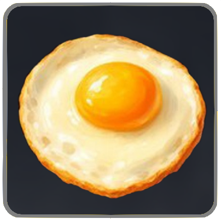 Seven Deadly Sins Origin- Fried Egg