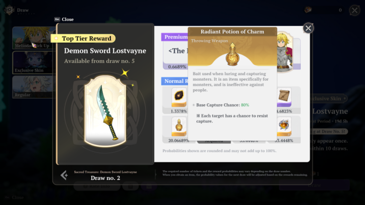 Radiant Potion of Charm