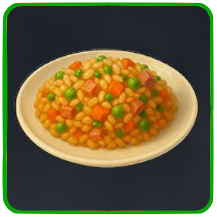 Seven Deadly Sins Origin- Vegetable Fried Rice