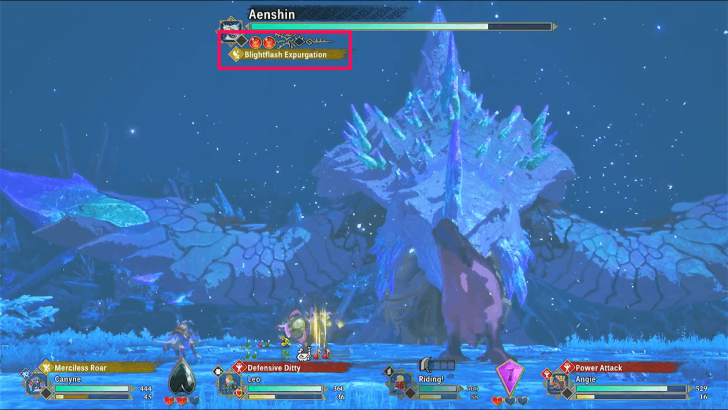 Interrupt Blightflare Expurgation