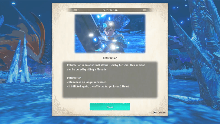 Ride Your Monstie to Cure Petrification