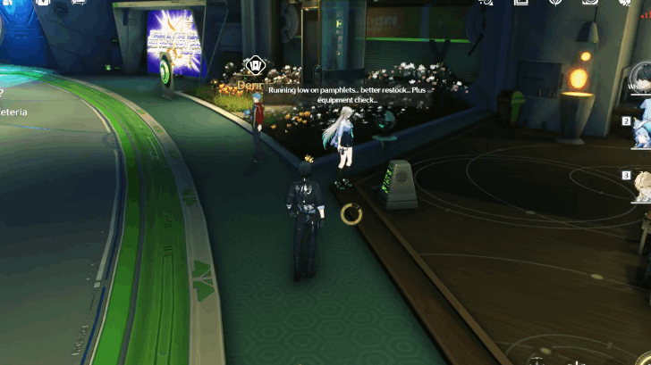 Head to the Cafeteria