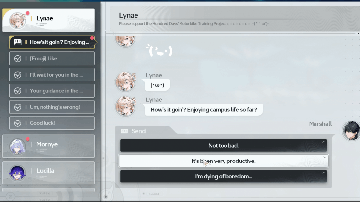 Accept WavesLine Message