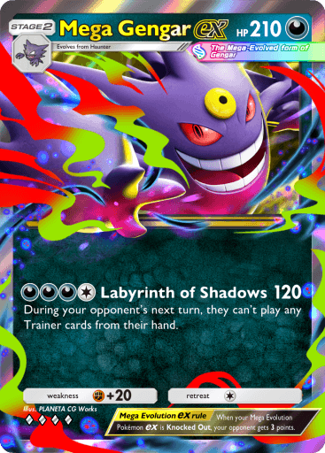 Mega Shine Mega Gengar ex