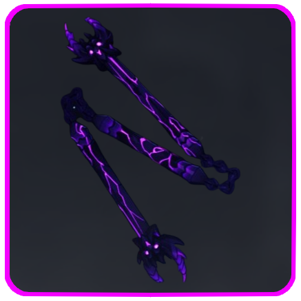 Seven Deadly Sins Origin- Jet-black Nunchaku