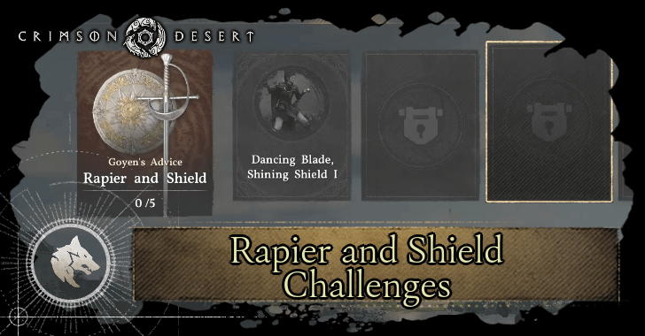 Rapier and Shield Challenges