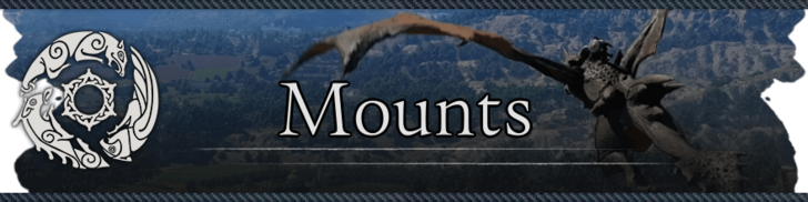 Crimson Desert - Mounts Partial