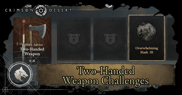 Two-Handed Weapon Challenges