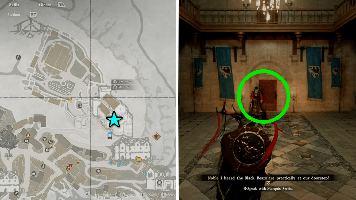 Marquis Serkis Room Location