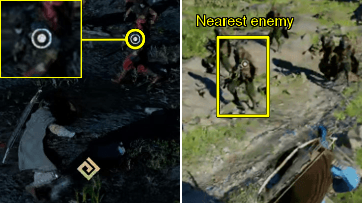 Raise Shield for Temporary Lock On