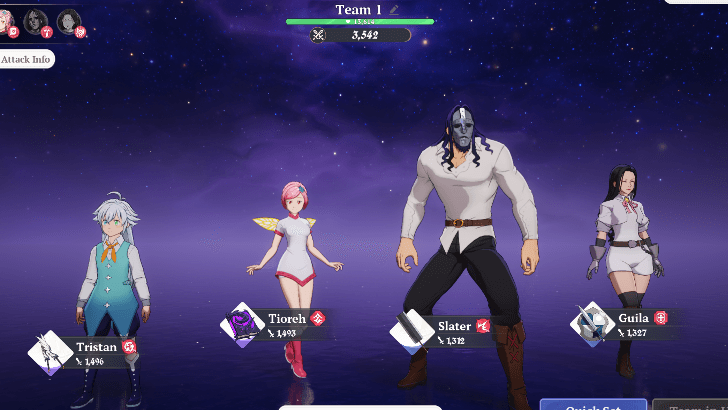 Select the Character