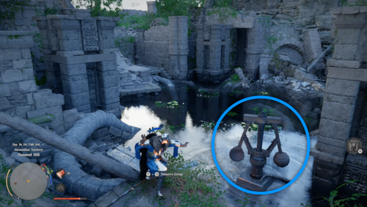 Haunted Hill Ruins Solution Step 1