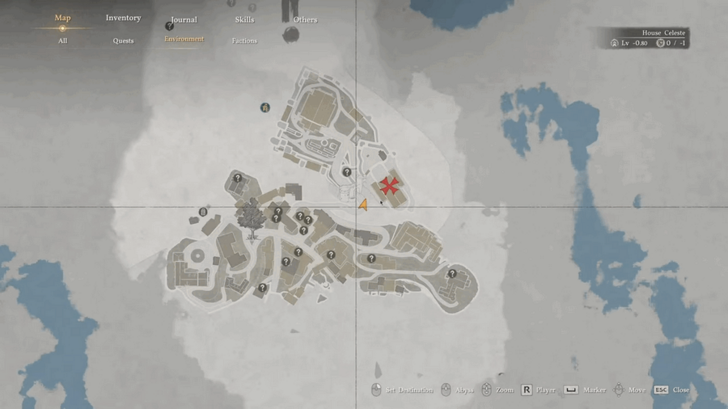 Hernand Castle Map Location