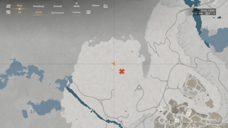 Meandering Hills Ruins map location