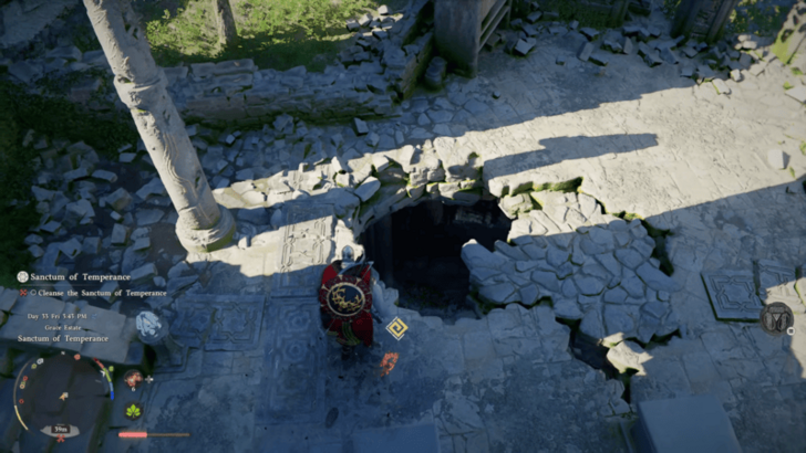 Sanctum of Temperance Ground Hole